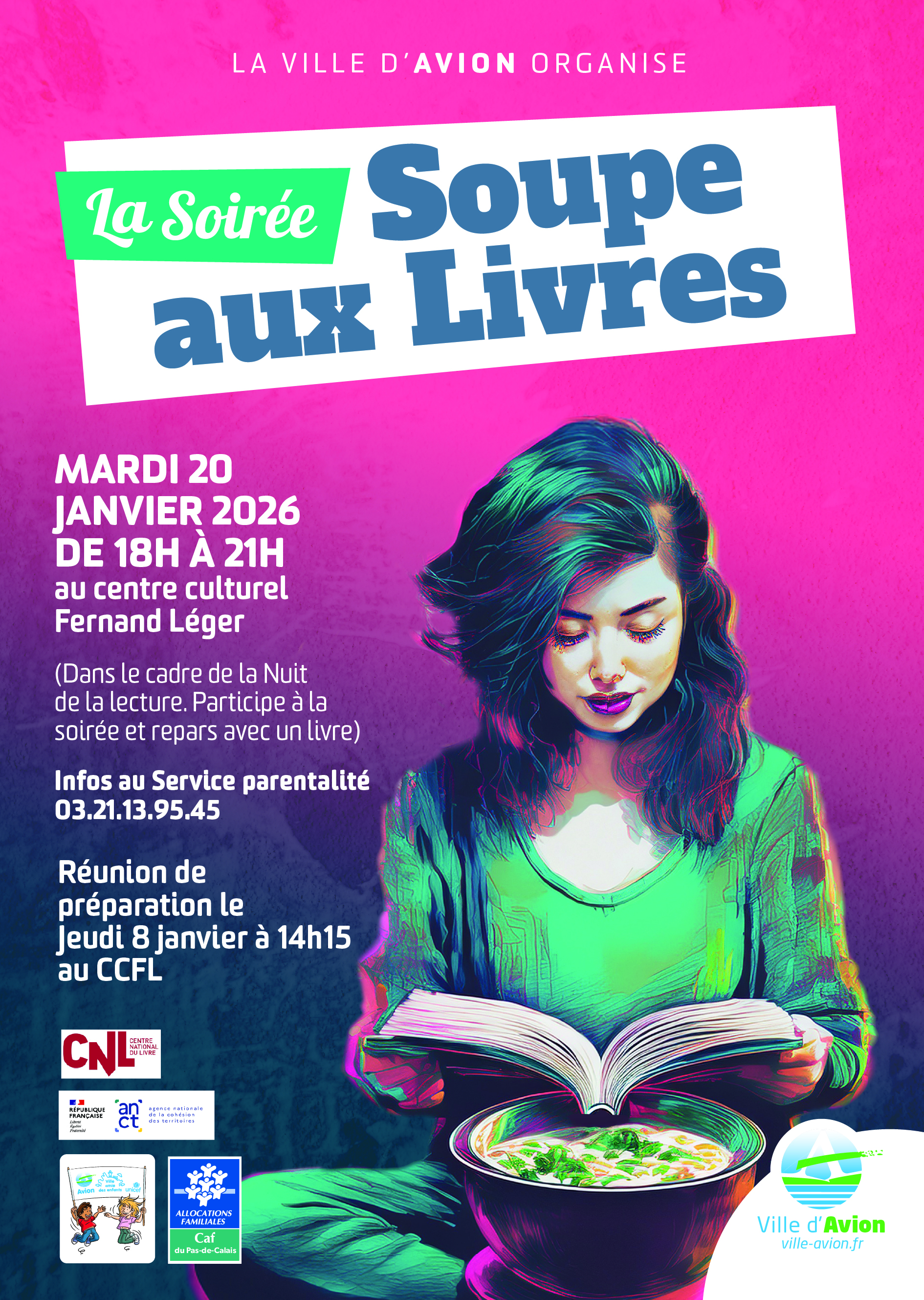 Soupe aux livres