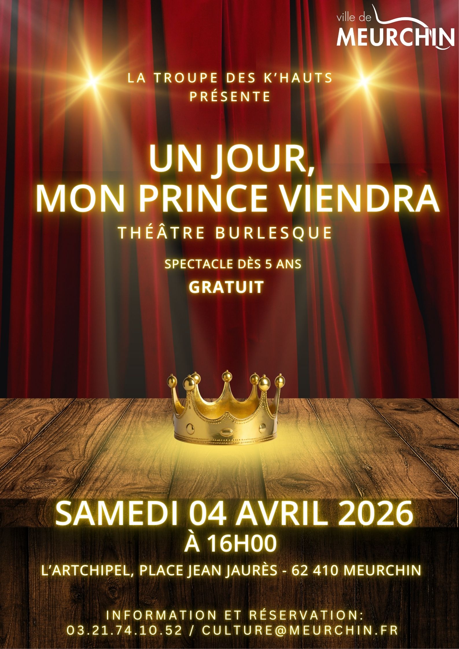 Spectacle burlesque tout public dès 5 ans