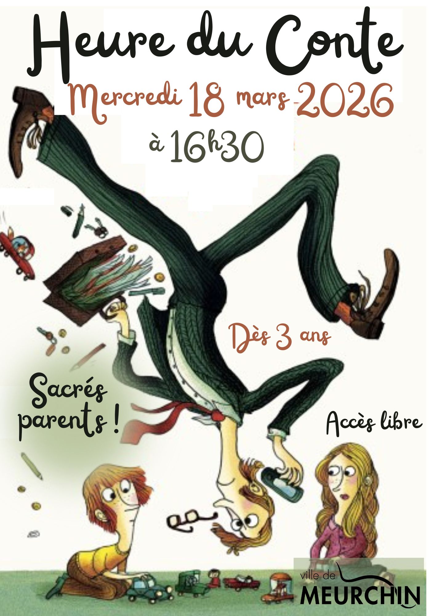 Heure du conte - Lecture à voix haute d'albums jeunesse