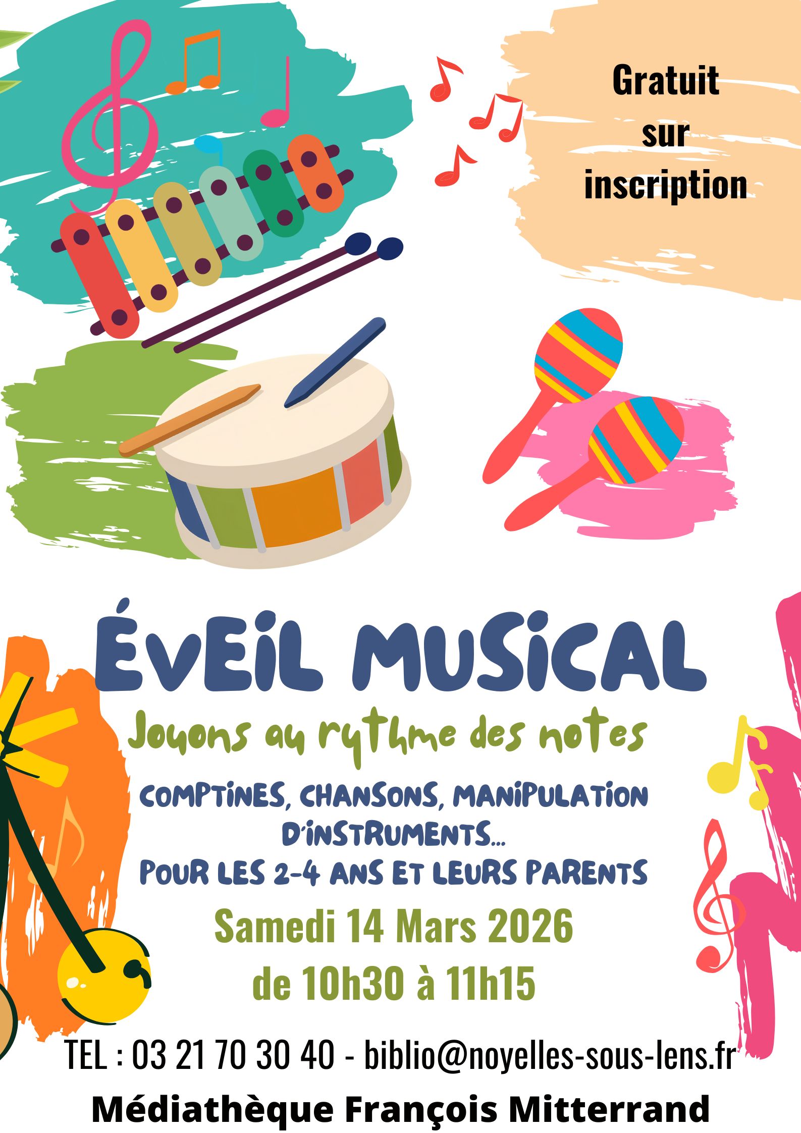 Eveil musical 2-4 ans