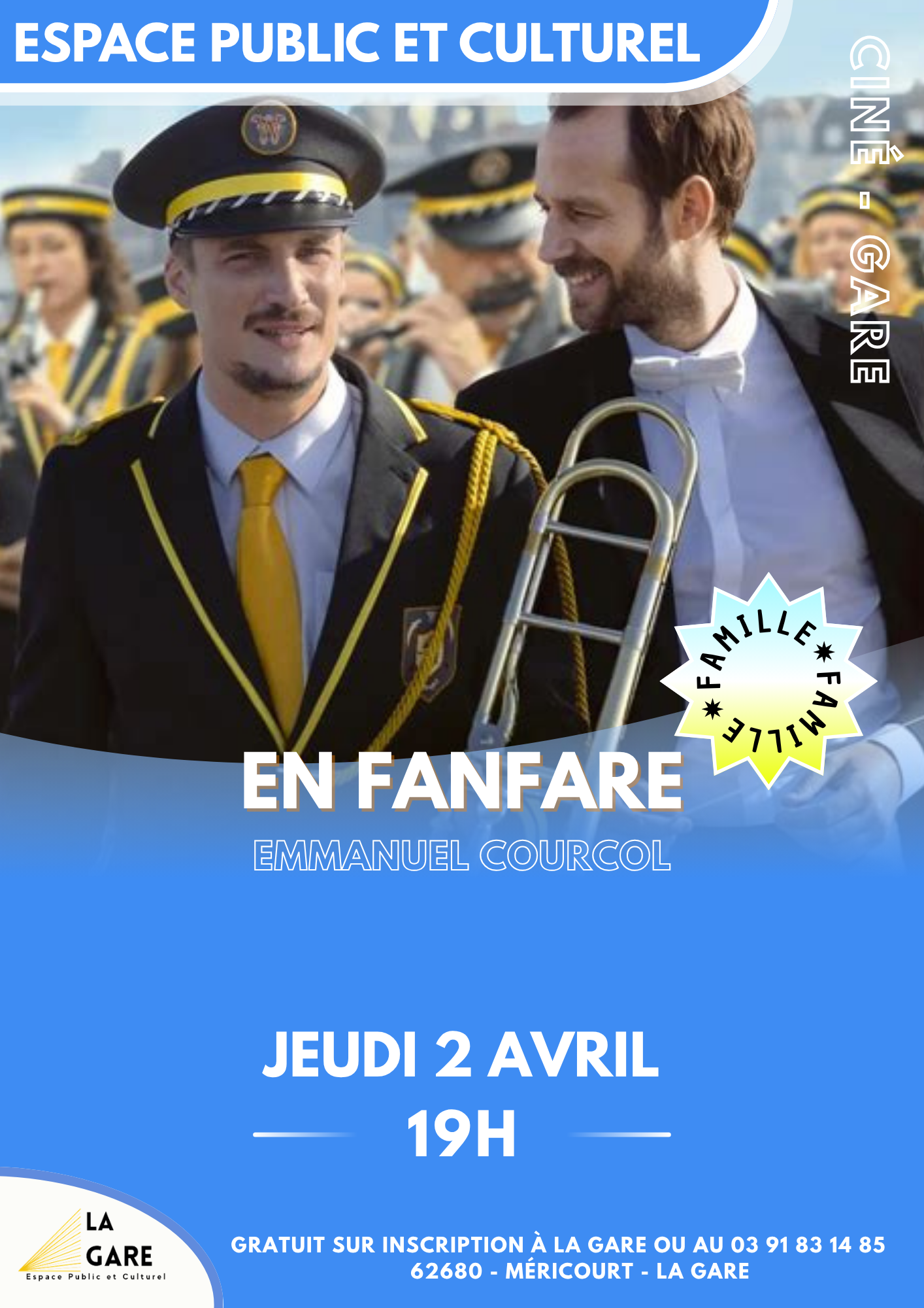 affiche en fanfare
