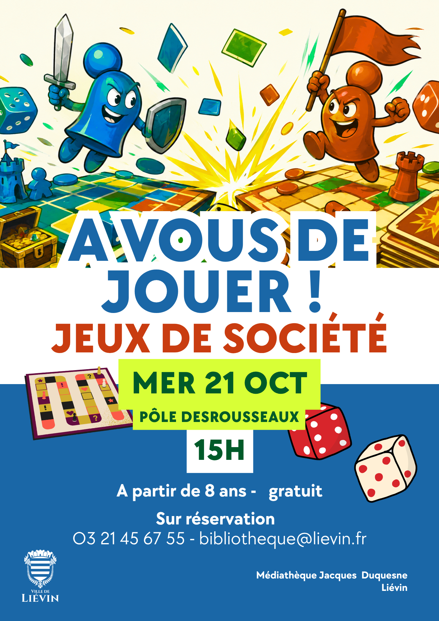 Affiche jeux de société