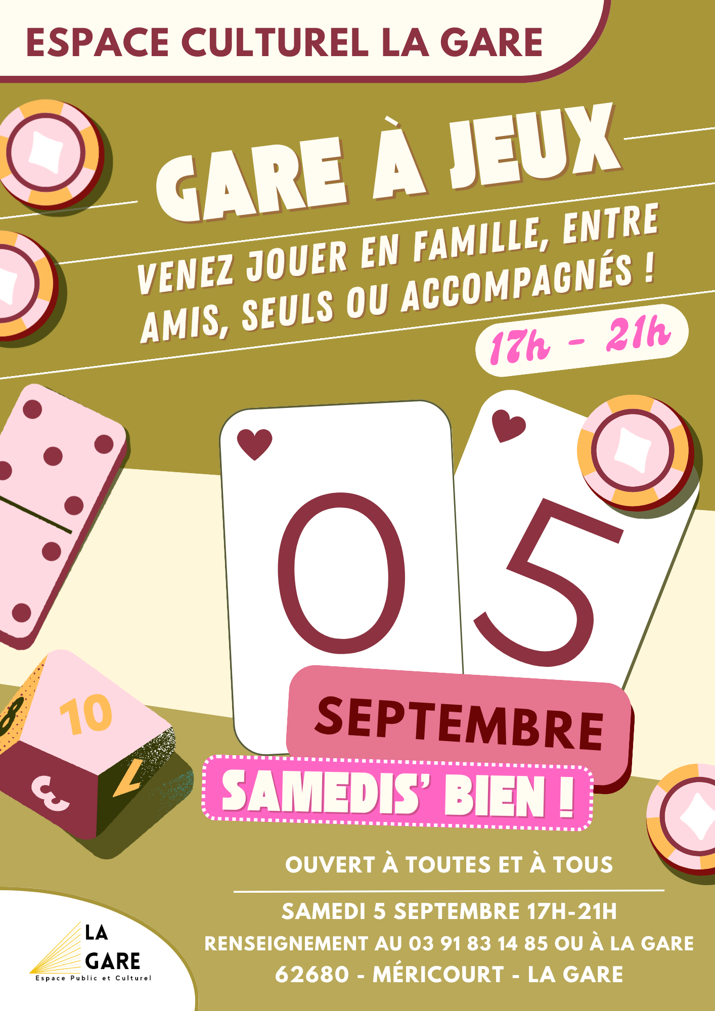 gare à jeux 5 septembre