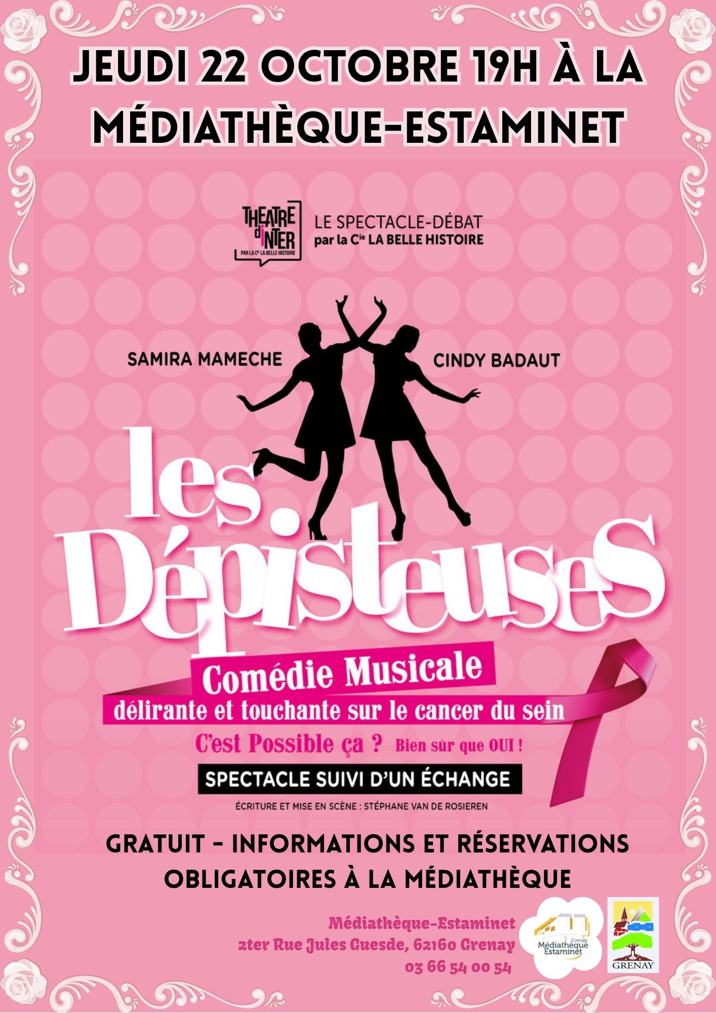 Comédie Musicale délirante et touchante sur le Cancer du Sein.