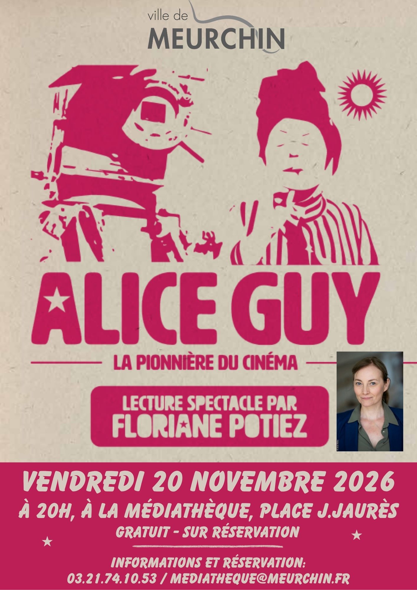 Alice Guy lecture spectacle